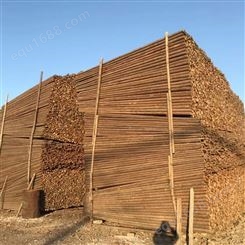 亿展木业 景观 杉木桩 坚固且不易坏 循环利用打桩木