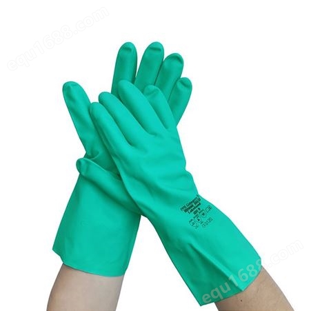 雷克兰 EN15F Nitrosol 丁腈橡胶手套防腐蚀耐酸碱防油防化手套