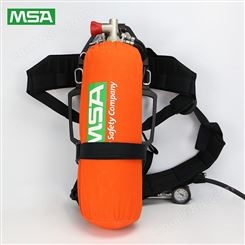 梅思安MSA 10167758 AX2100空气呼吸器 带胸带 6.8L气瓶不带表