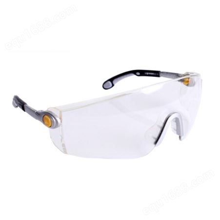 代尔塔 101115 舒适型防风沙眼镜防冲击骑行防刮擦防雾防护眼镜
